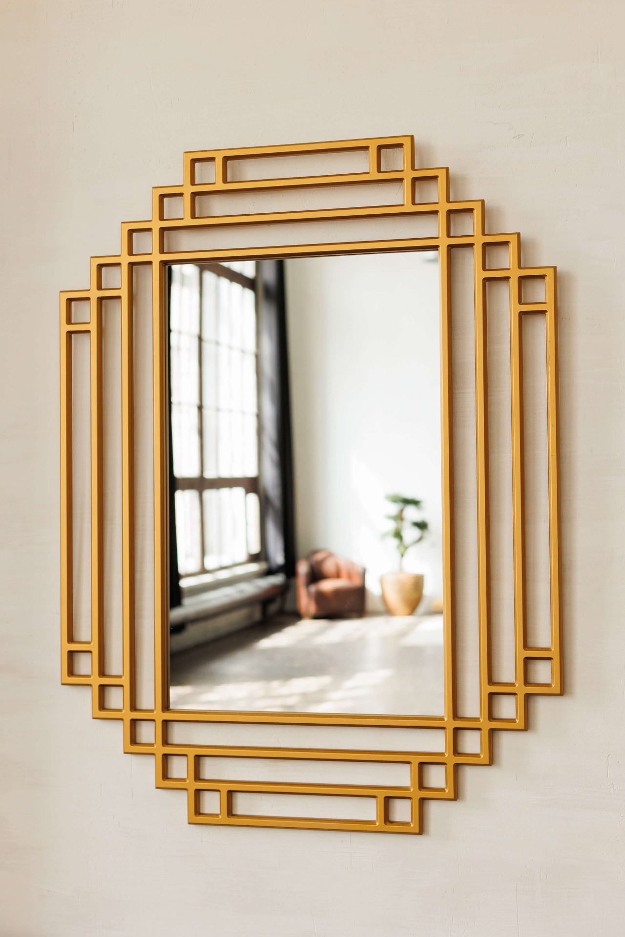 Зеркало BountyHome Riserva gold mv820-gold