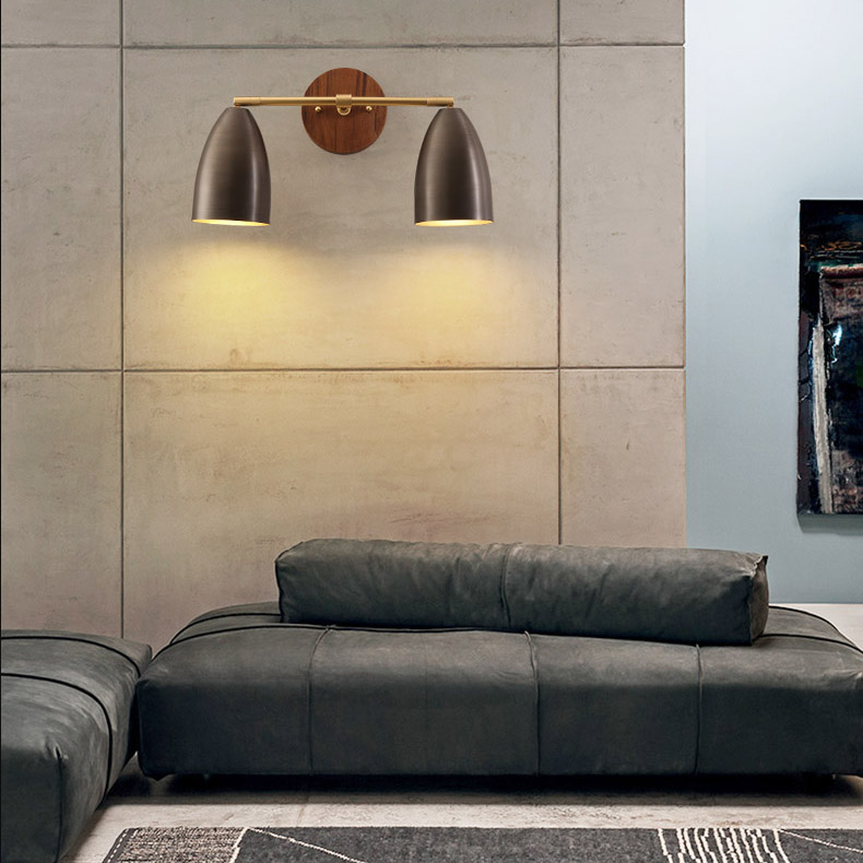 Настенный светильник RENSE L2 Brass by ImperiumLoft