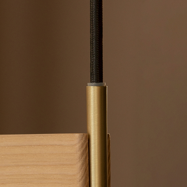 Подвесной светильник GIERTON D54 Dark brown by ImperiumLoft