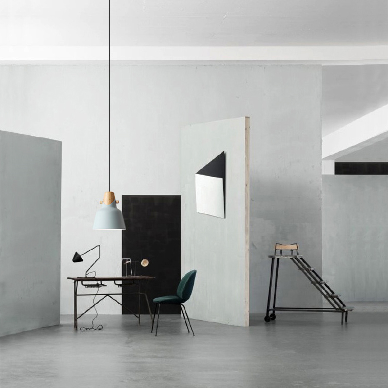 Подвесной светильник HINGE A Green by ImperiumLoft