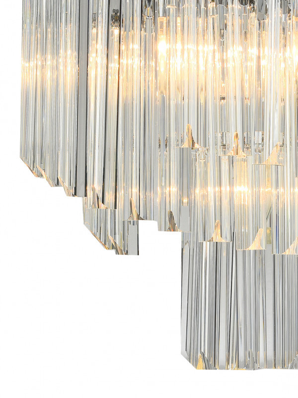 Каскадная люстра Natali Kovaltseva MAJESTIC 81433/6C CHROME