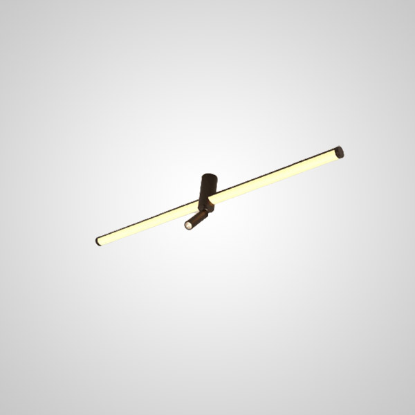 Потолочный светильник FORCE A L60 Black by ImperiumLoft