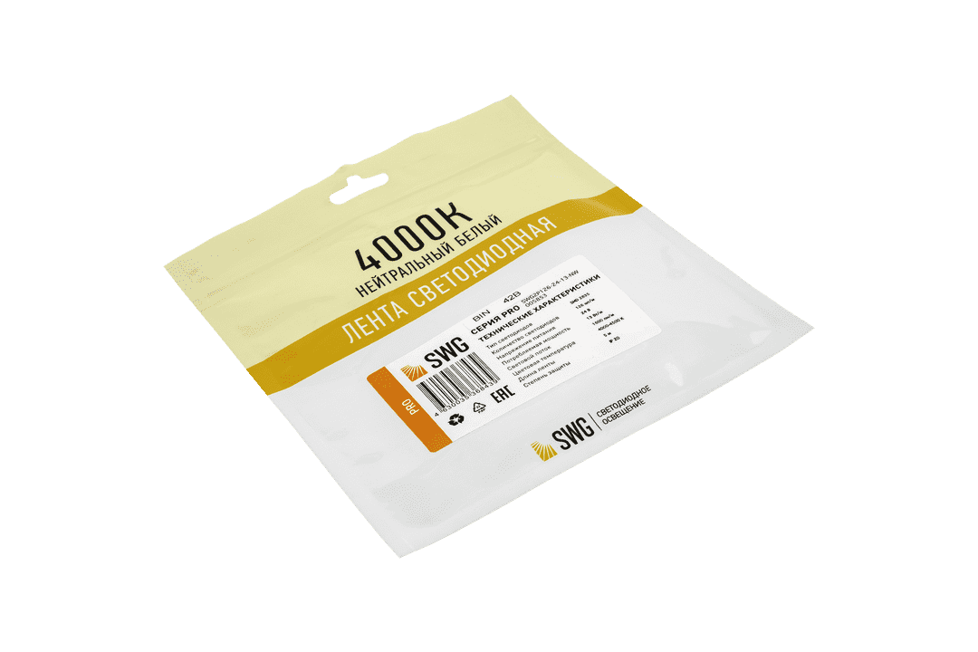 Лента светодиодная SWG SWG2P126-24-13-NW Лента светодиодная SWG SWG2P126-24-13-NW