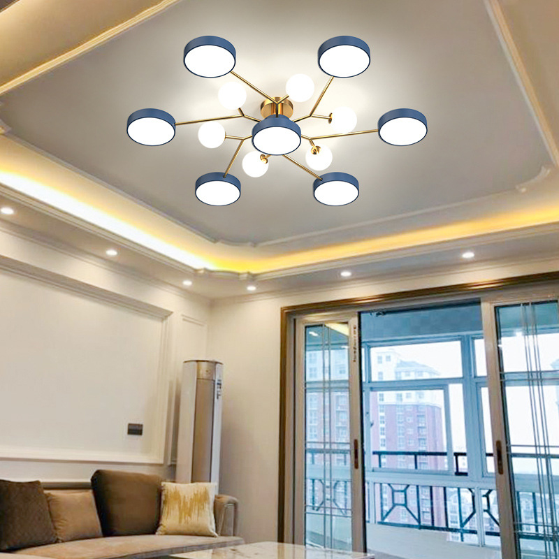 Потолочная люстра MARTA L11 Blue by ImperiumLoft