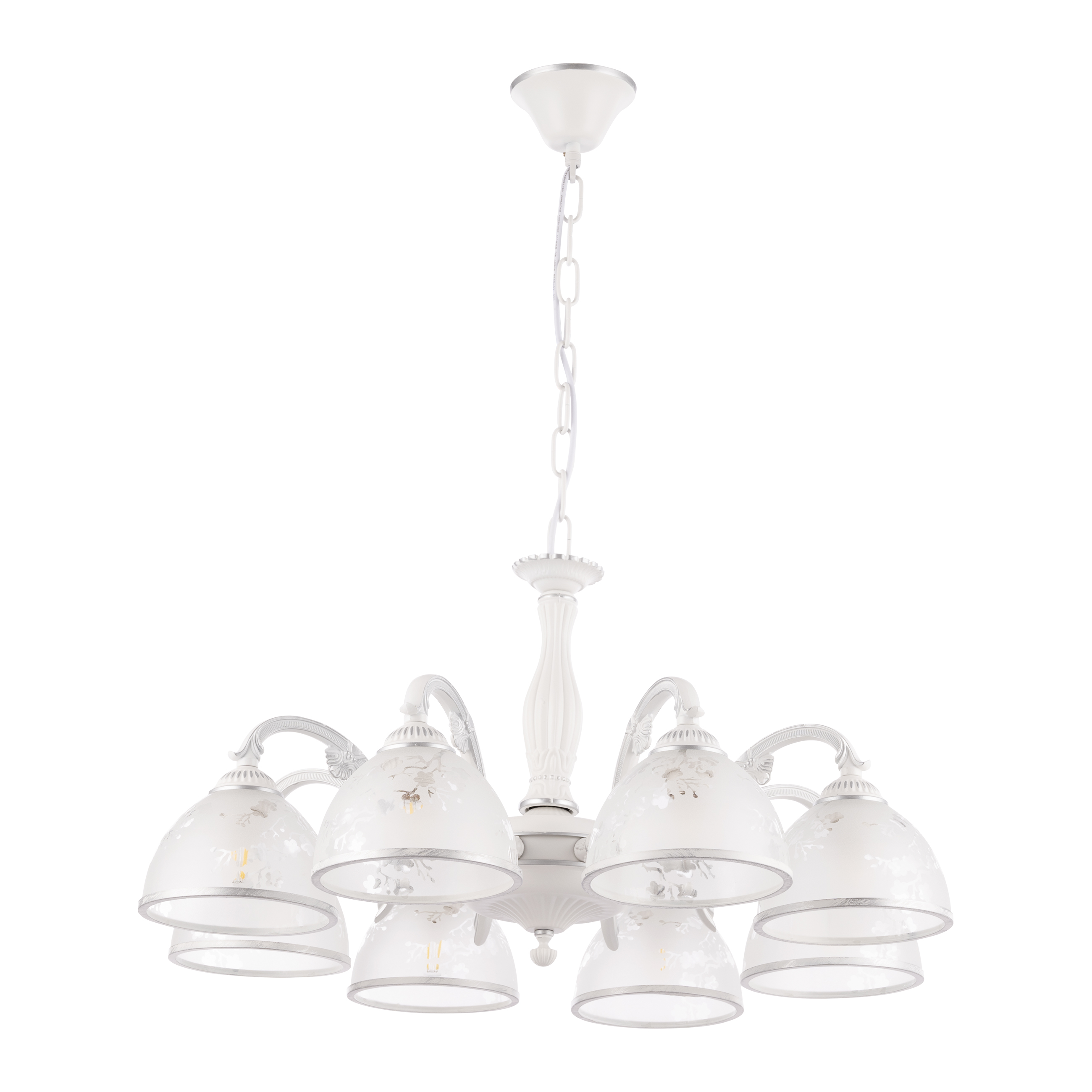 Люстра с плафонами 349737/8 WT+SL Arte Milano