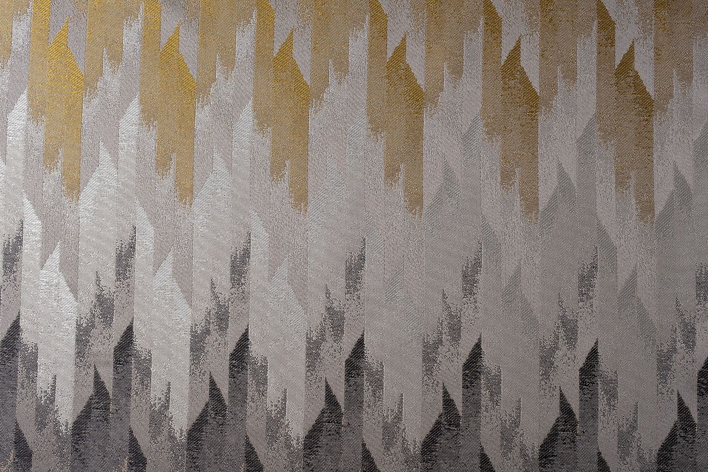 Ткань портьерная CASCADA с золотым Garda Decor 138AL-51773603-CASCADA SZOL