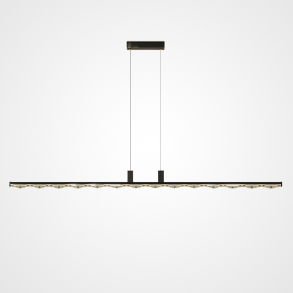 Подвесной светильник CARIA LONG L140,5 Black by ImperiumLoft