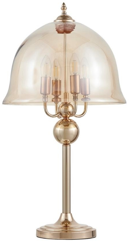 Интерьерная настольная лампа Lumina Deco LDT 6821-4 GD