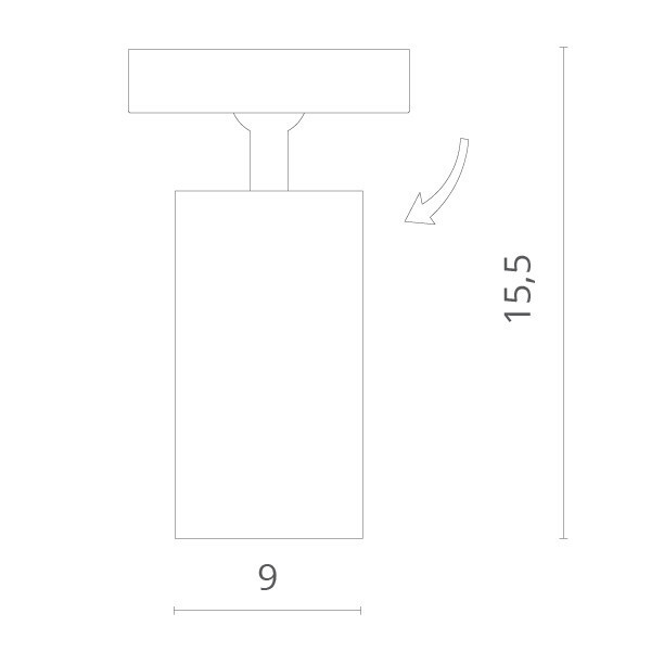 Спот Divinare 1968/04 PL-1