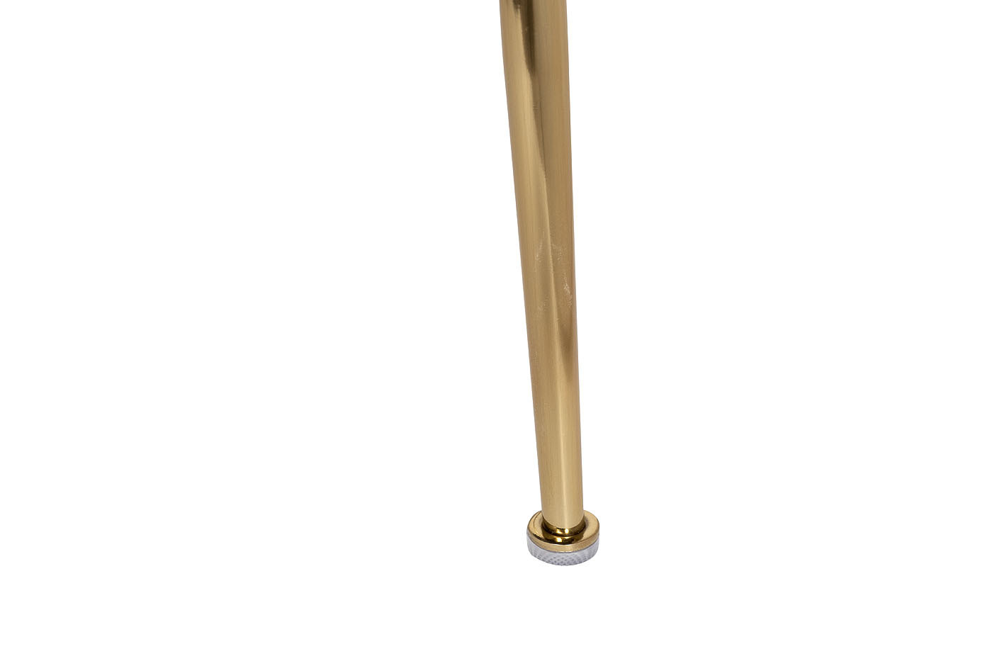Стул велюровый серо-голубой на металлических ножках Garda Decor 30C-301-1G LBL