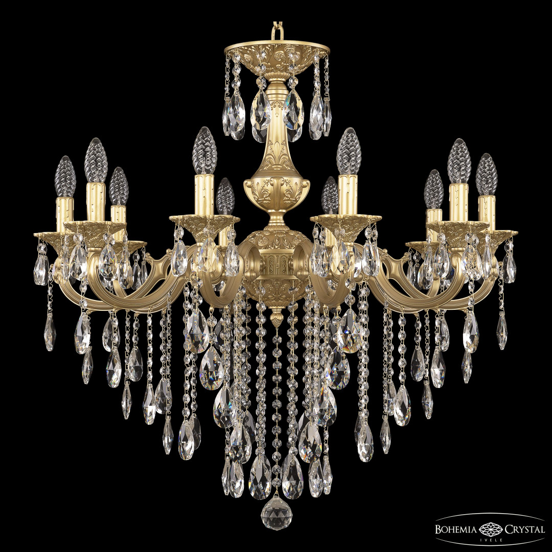 Люстра хрустальная AL78101/10/250 B AG Bohemia Ivele Crystal