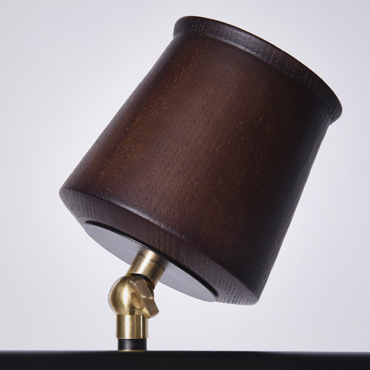 Подвесной реечный светильник CONNY L7 Light brown ball by ImperiumLoft