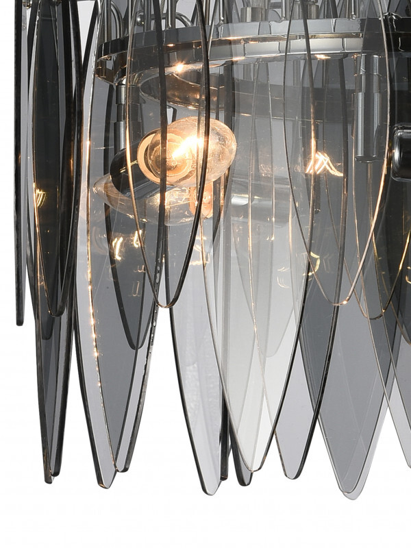 Подвесная люстра Natali Kovaltseva TRIADA II 91003/5C CHROME