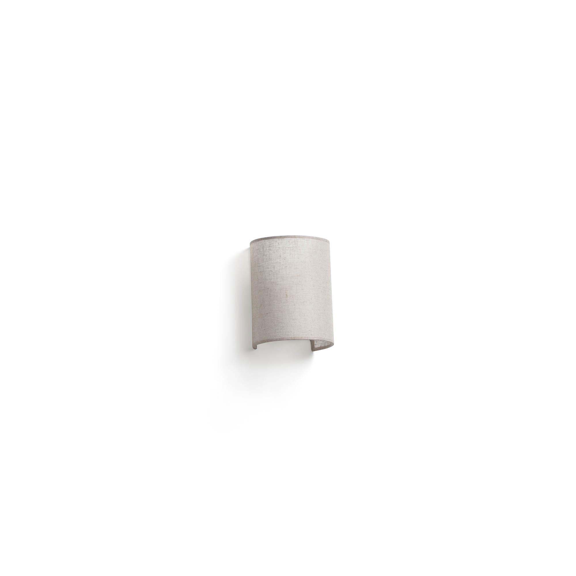 Настенный светильник Otton R Round Linen вертикальный 1xE27 Faro