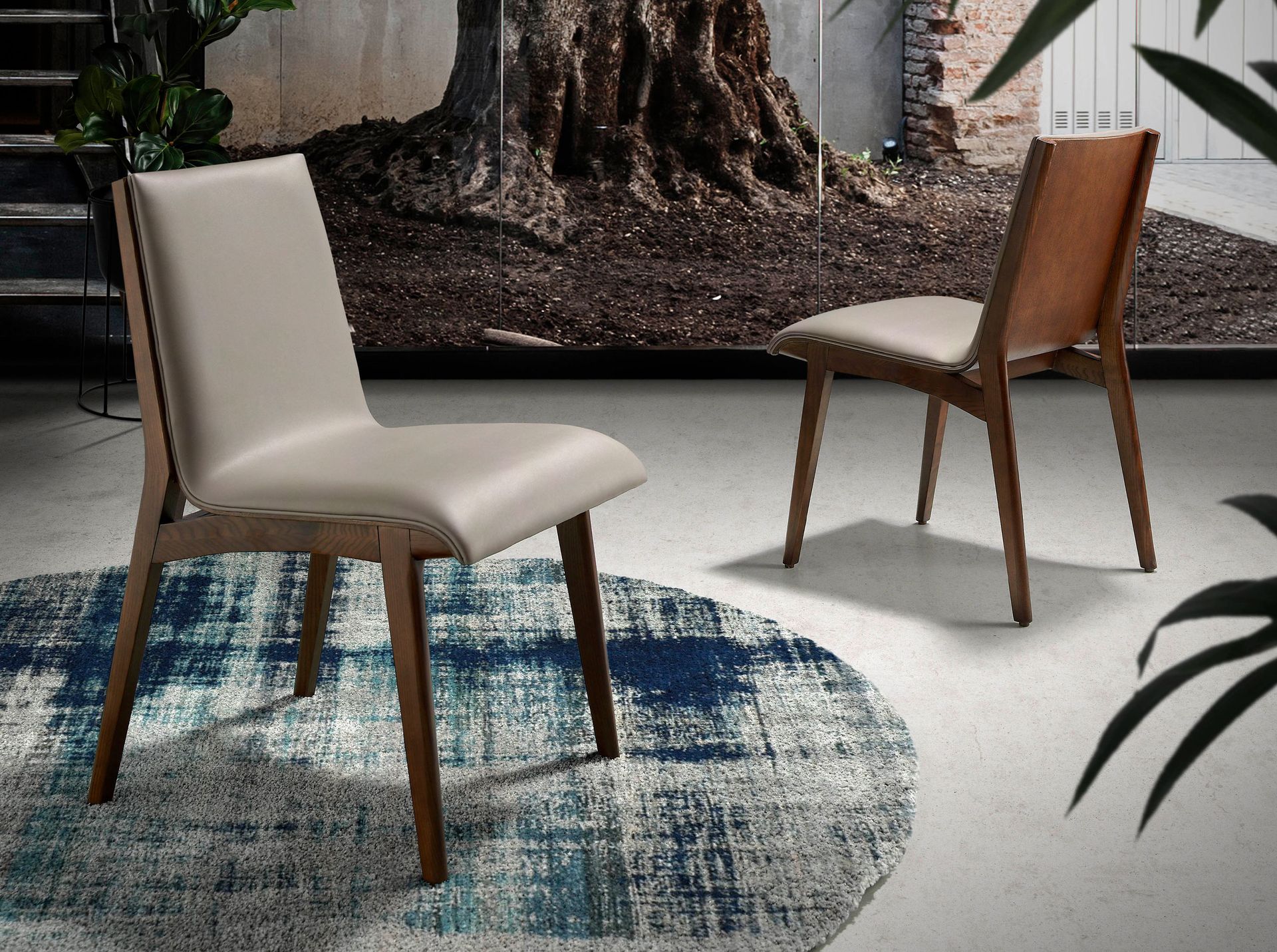 Стул CH1511 /4070 из экокожи Angel Cerda