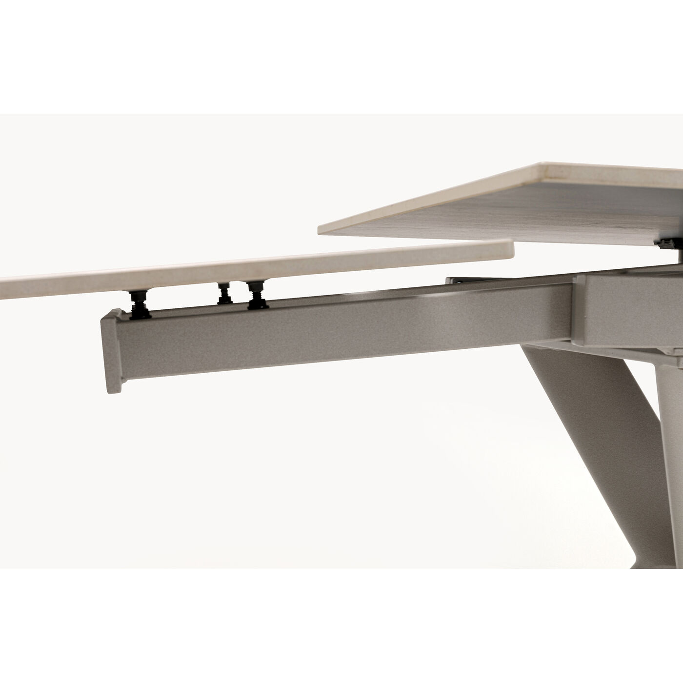 Стол раздвижной Xenia Travertin 140(+30+30)x80cm KARE 71139