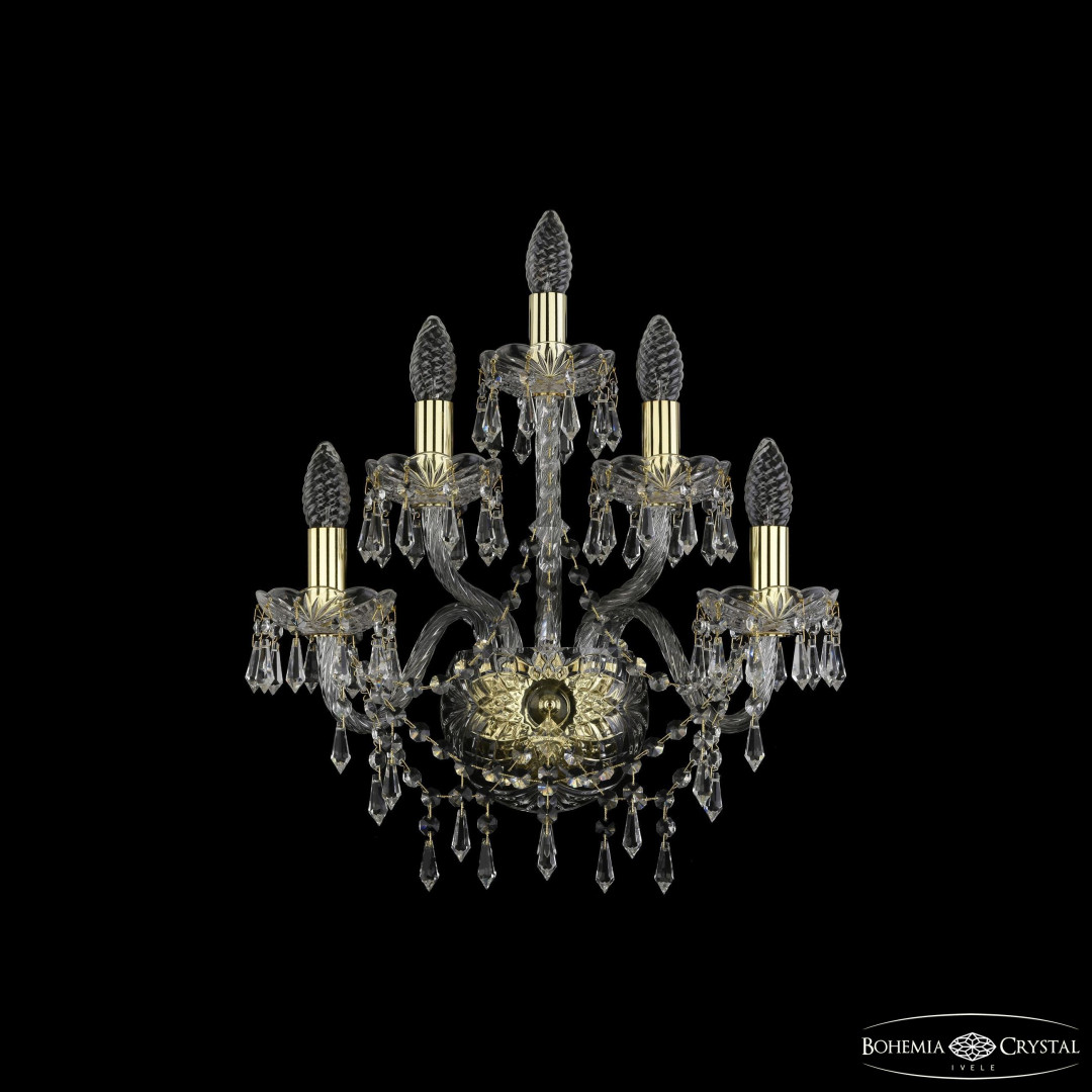 Бра хрустальные 1403B/2+2+1/160 G