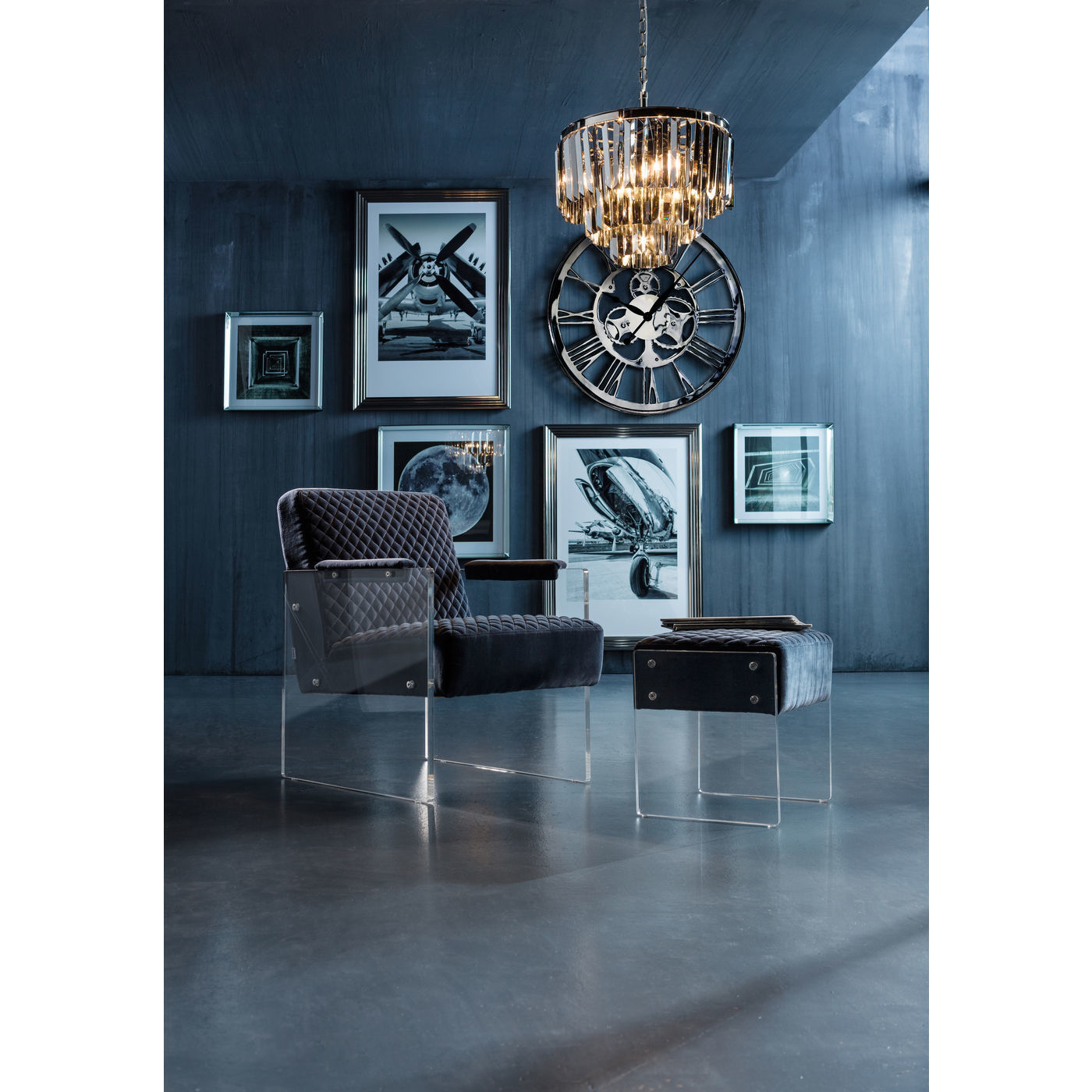 Часы настенные Gear 33289 KARE