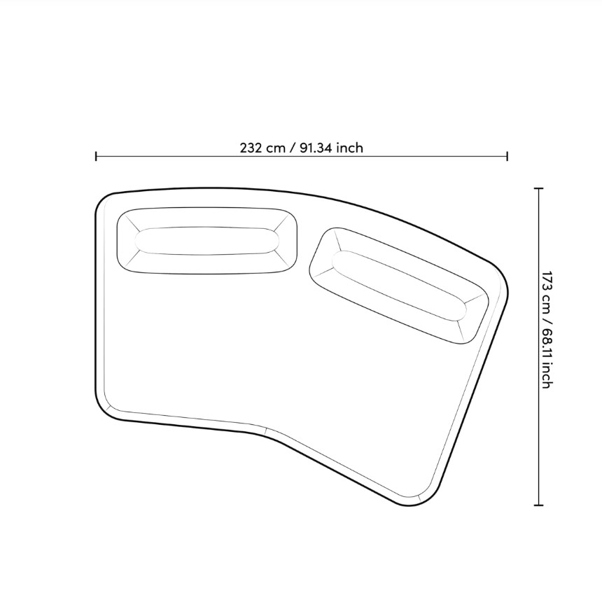 Диван Уличный Eichholtz RESIDENZA OUTDOOR 117564