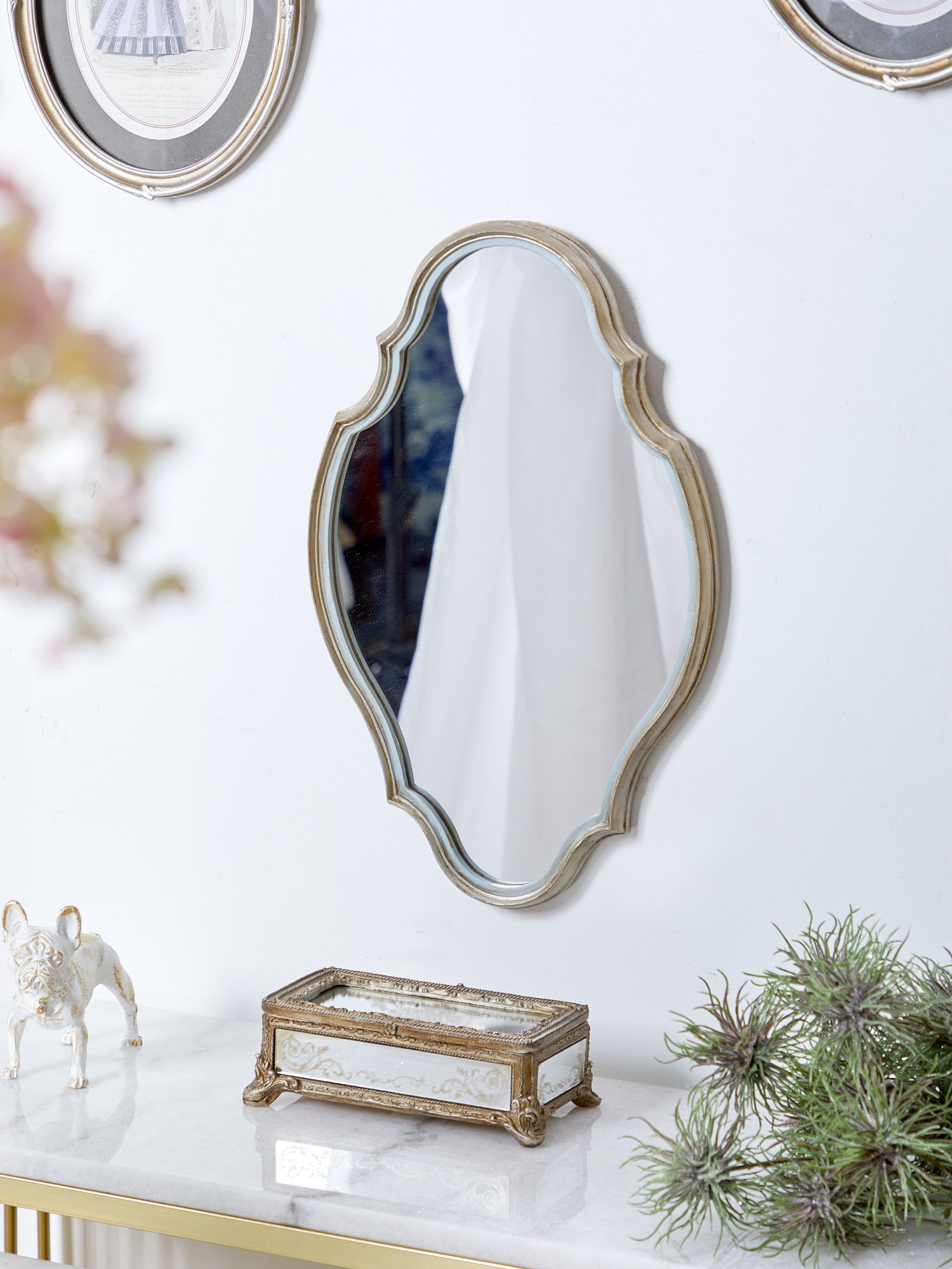 Зеркало настенное, под старину Glasar 28-631