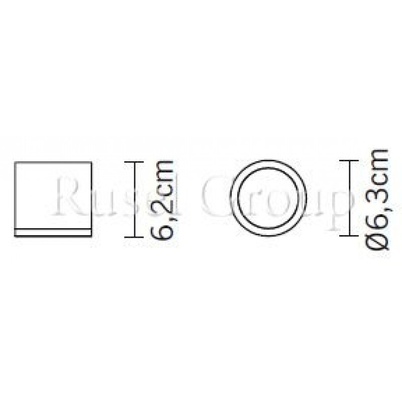 Настенно-потолочный светильник Fabbian Cricket D60 G05 60