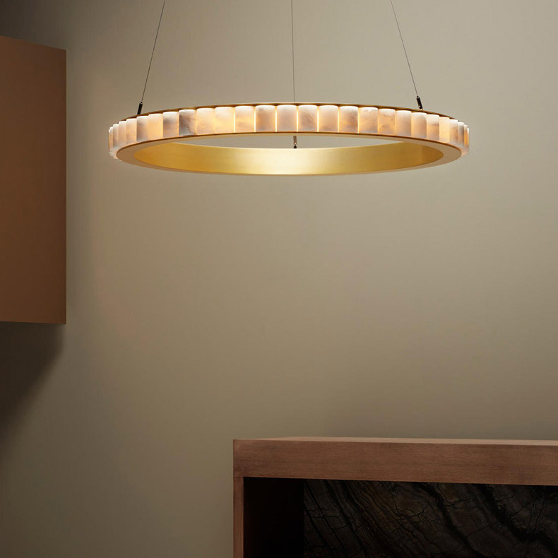 Подвесная люстра MONSINE D100 Brass by ImperiumLoft