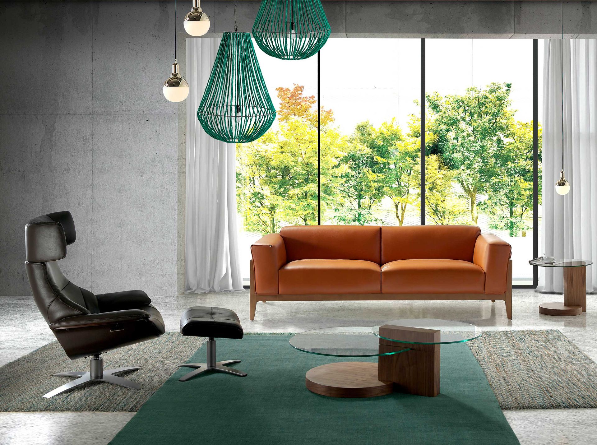 Поворотный пуф для ног A985-OTOMAN /5003 Angel Cerda