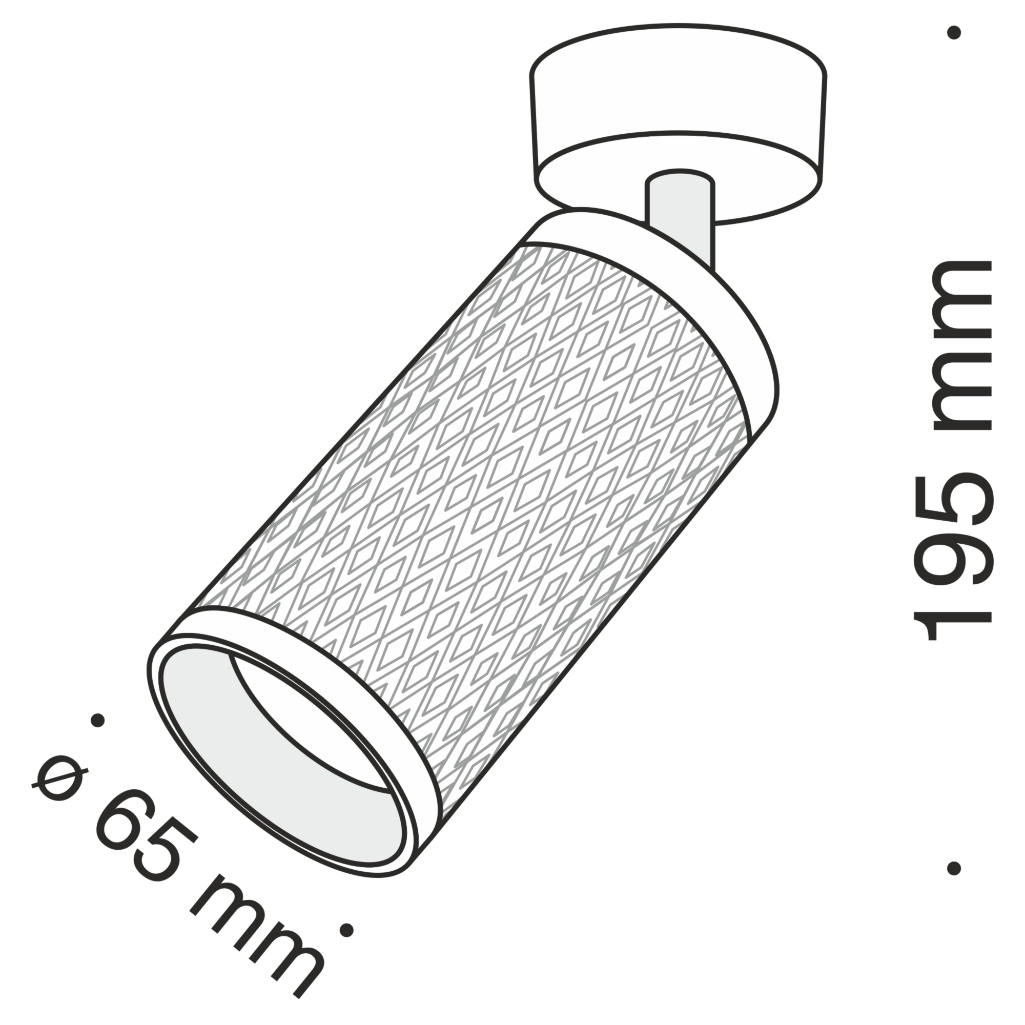 Потолочный светильник Maytoni C034CL-01B