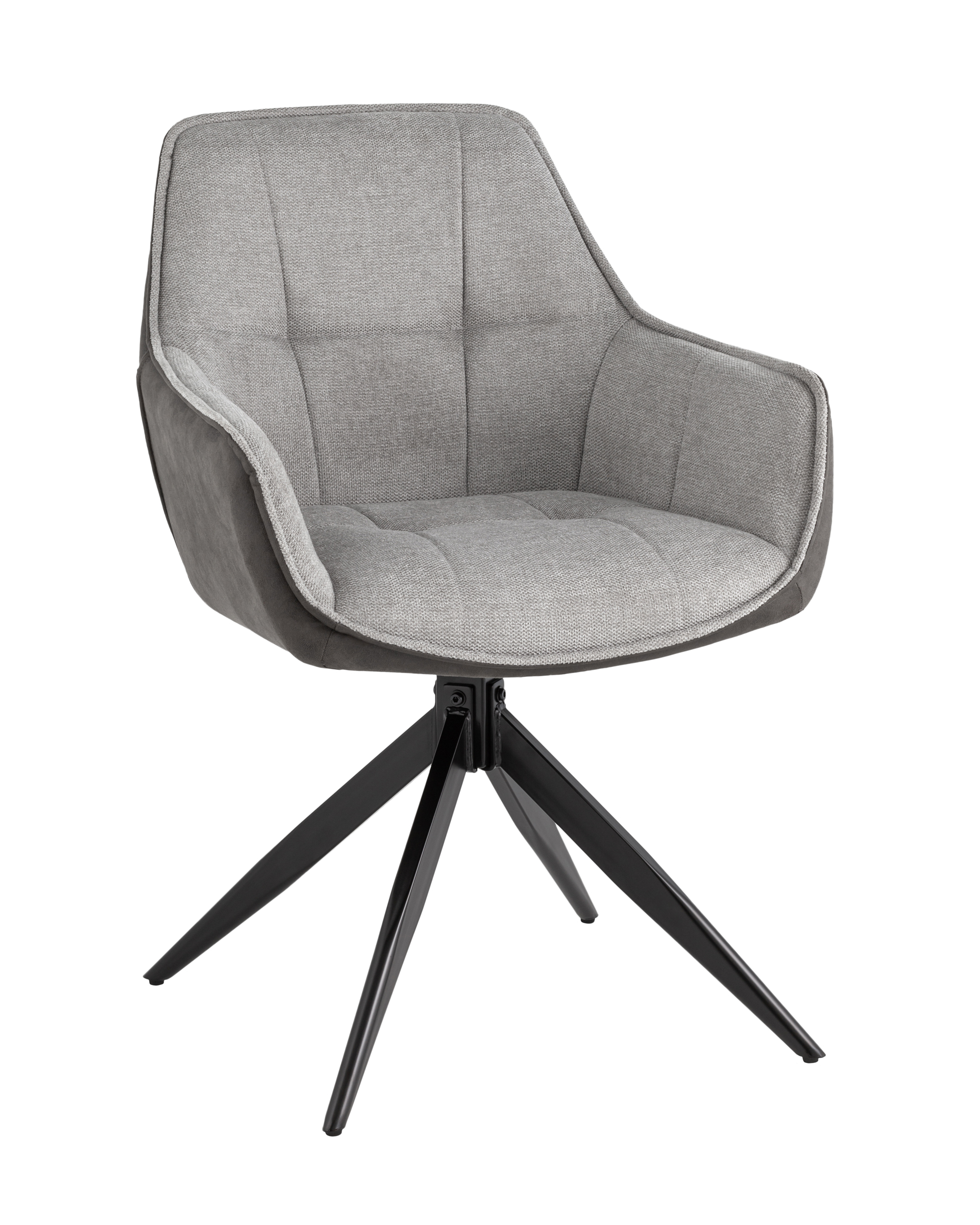 Стул обеденный Alba серый спинка экокожа Stool Group