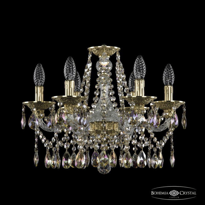 Подвесная люстра Bohemia Ivele Crystal 16113/6/165 G R801