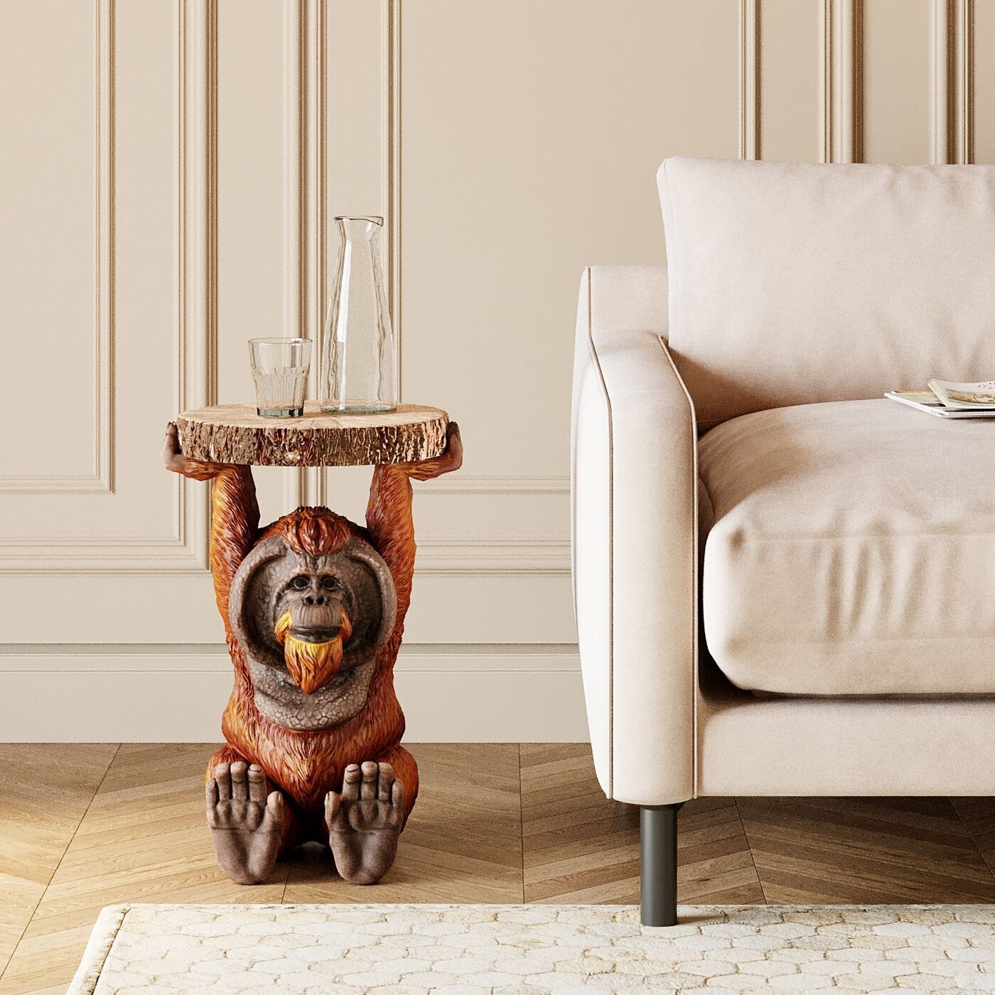 Столик приставной KARE Orang Utan 82356