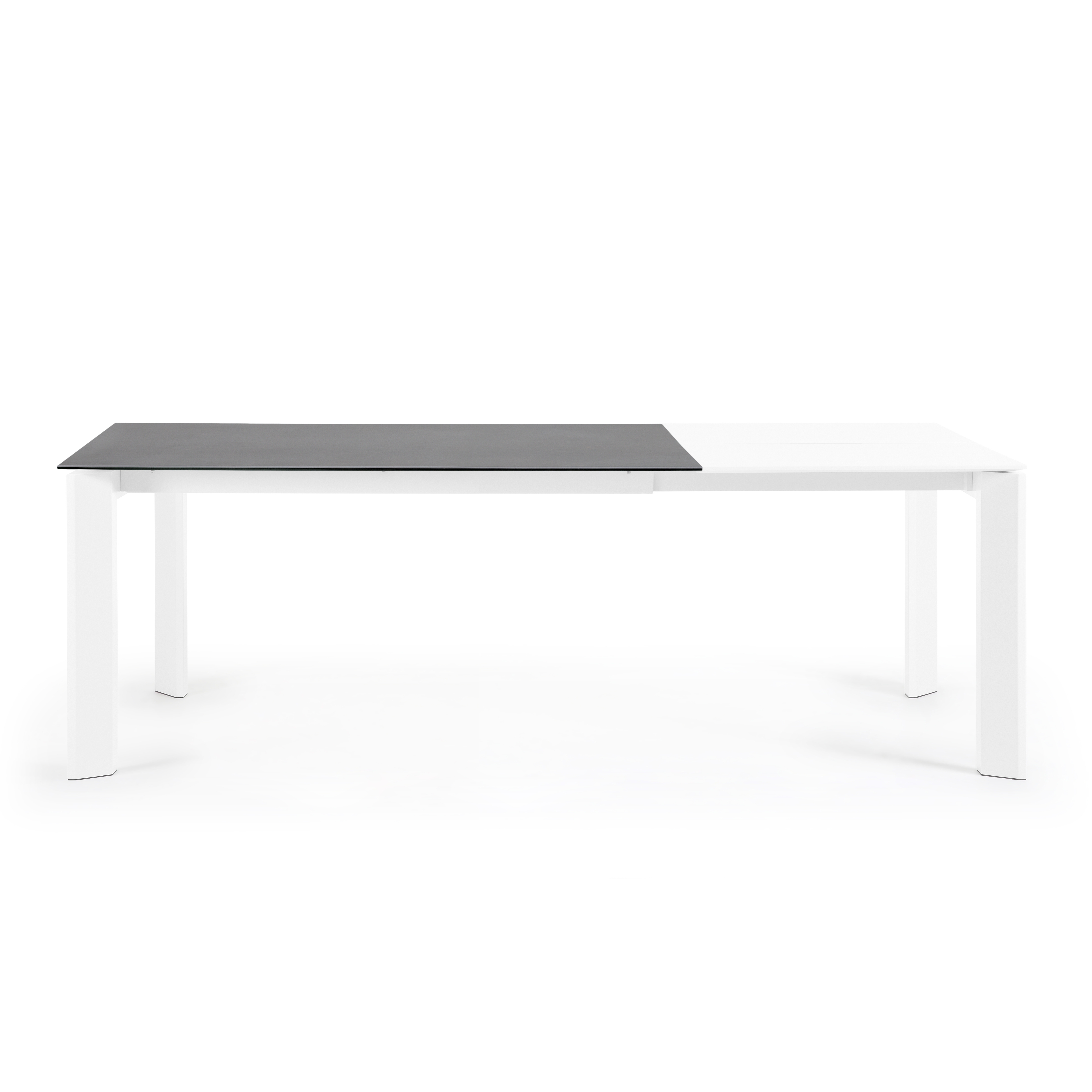 Стол Atta 160 (220) x90 белый керамический La Forma (ex Julia Grup)