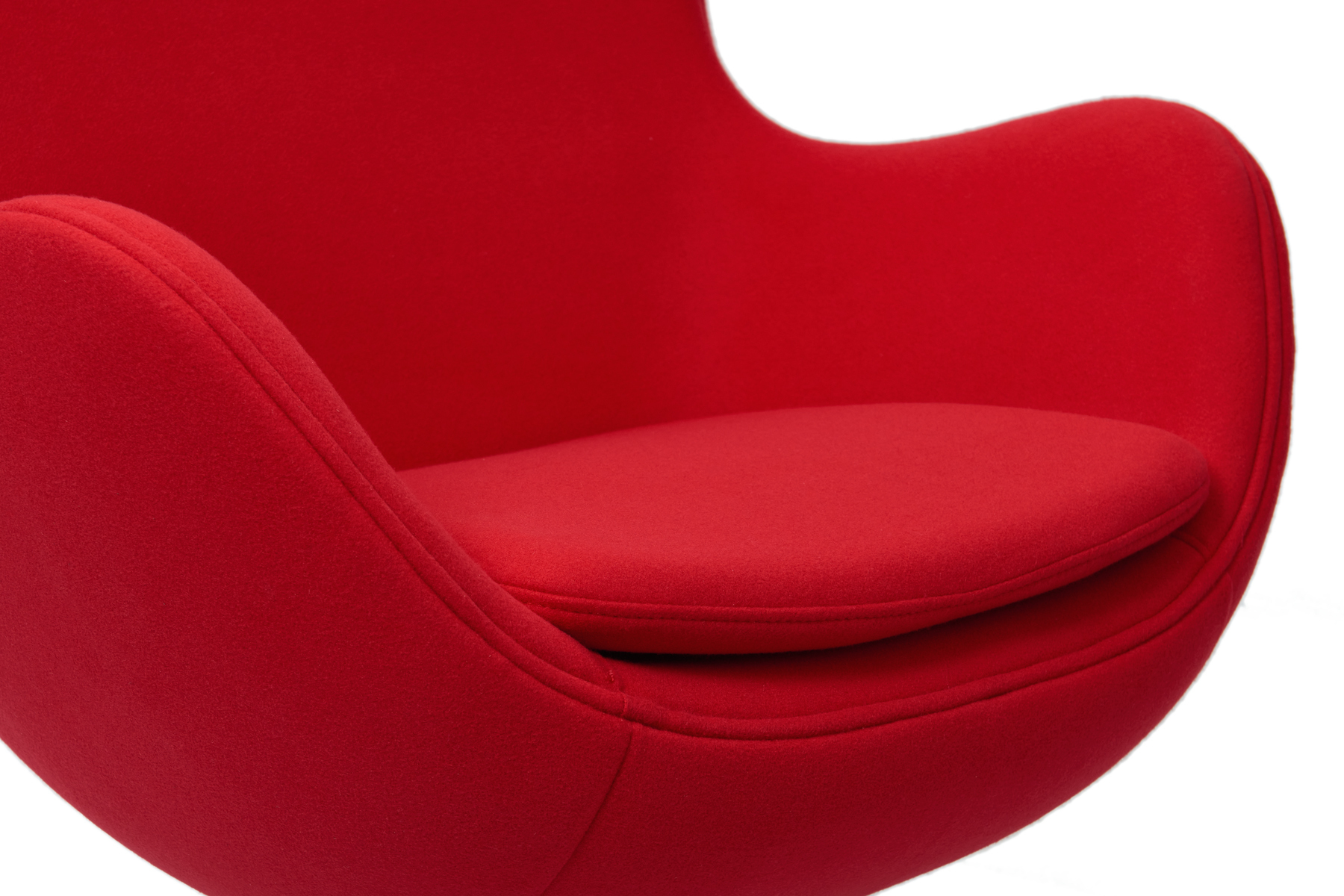 Кресло EGG CHAIR красный кашемир Bradex Home FR 0259