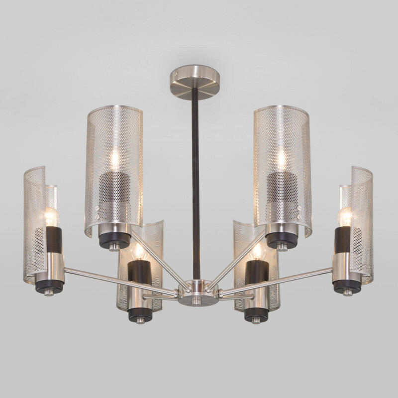 Люстра на штанге Eurosvet 70139/6 никель