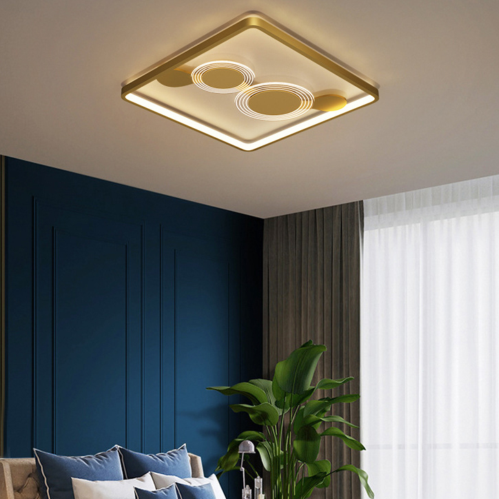 Потолочный светильник AHLET B D Brass by ImperiumLoft