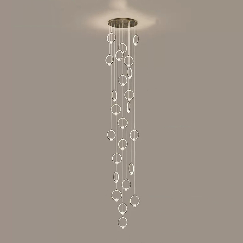 Подвесной светильник LUANA MORE L24 Black by ImperiumLoft