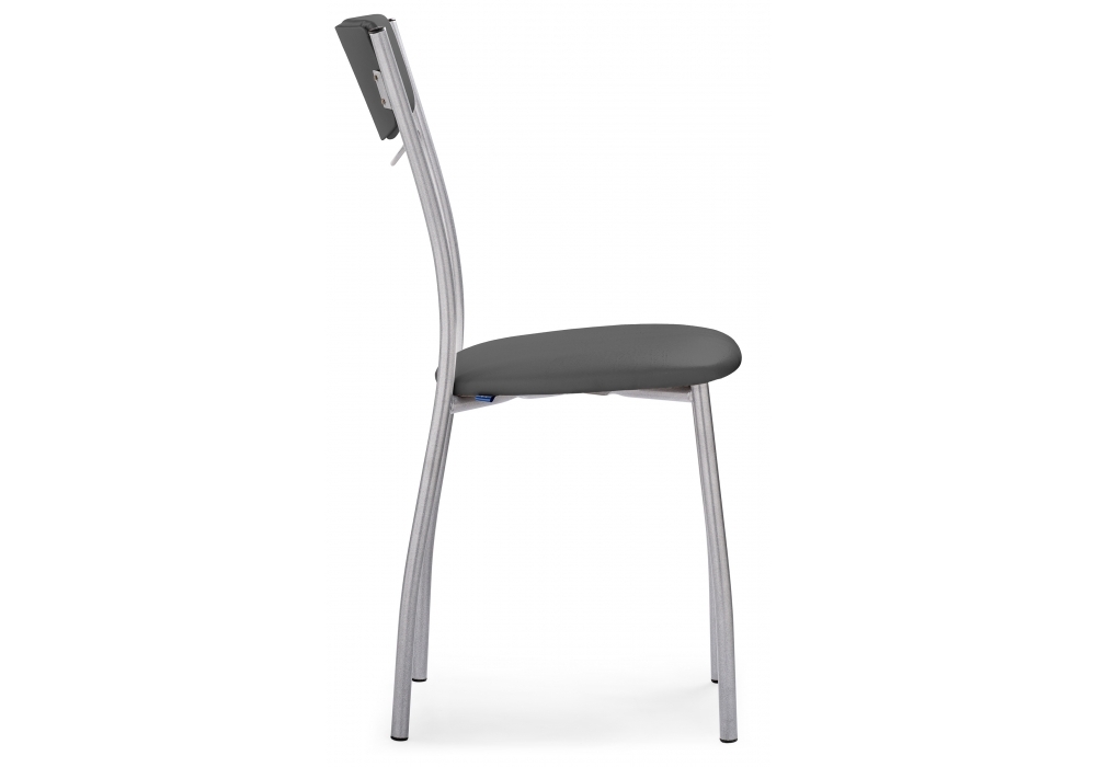 Стул Woodville Goki с мягкой спинкой серый полимер / светлый мусс 453993