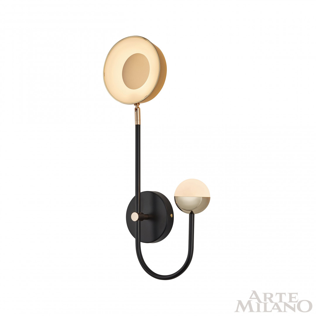Бра светодиодные 273299/1+1 BK/GD Arte Milano