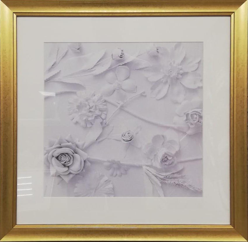 Постер "Лютики" в золотом багете Garda Decor 89VOR-FLOWER2