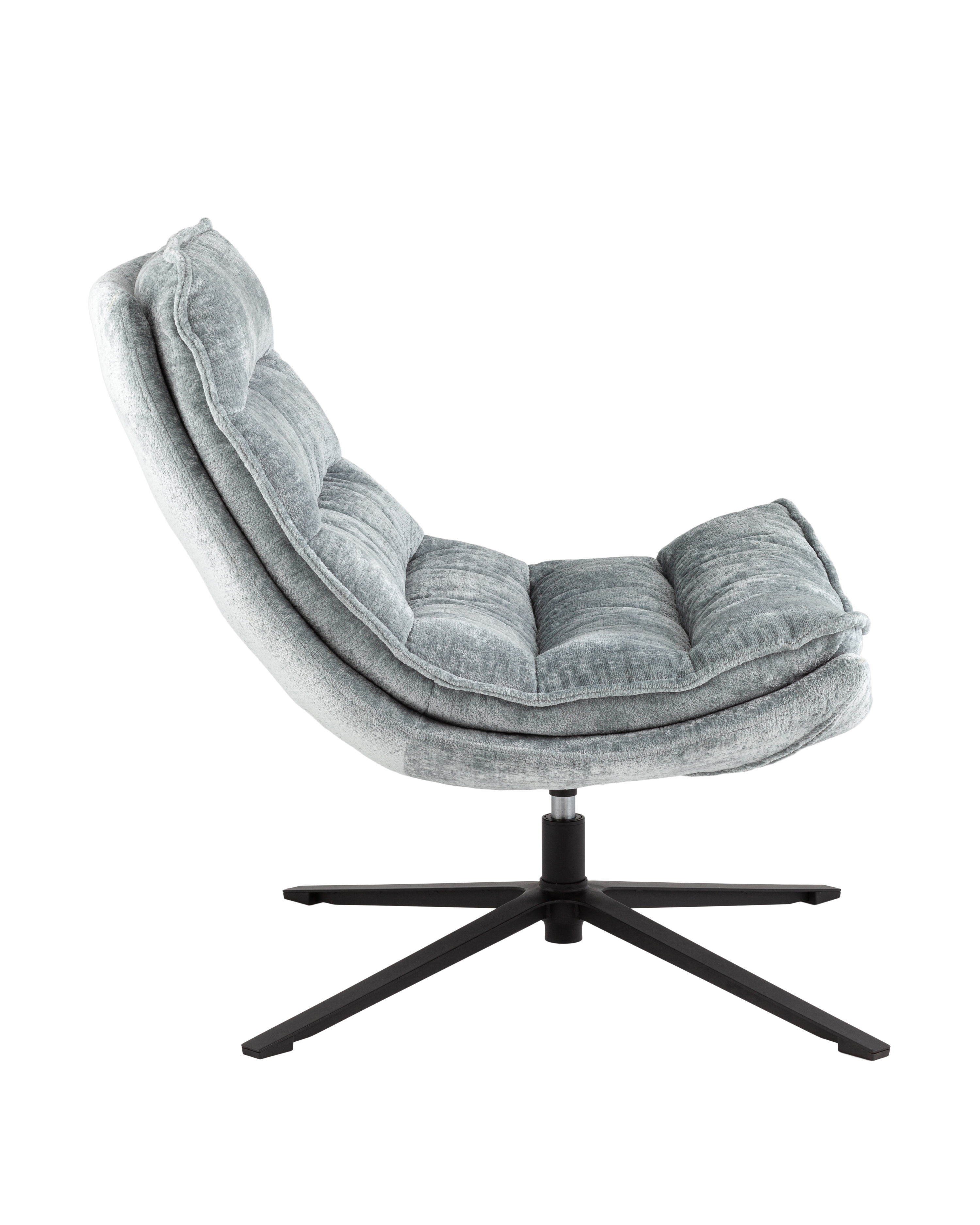 Кресло лаунж Lazy серый Stool Group