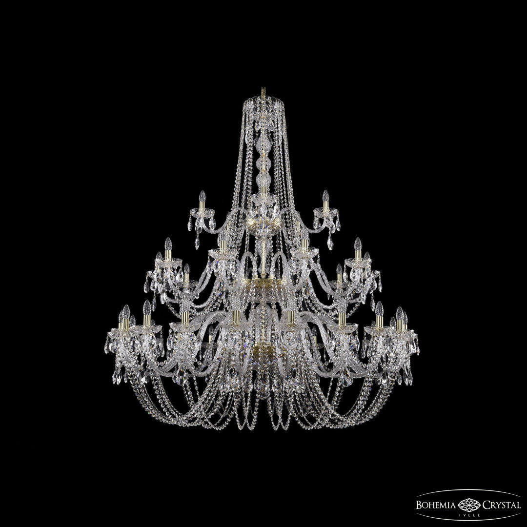 Люстра хрустальная 1402/20+10+5/530/3d G