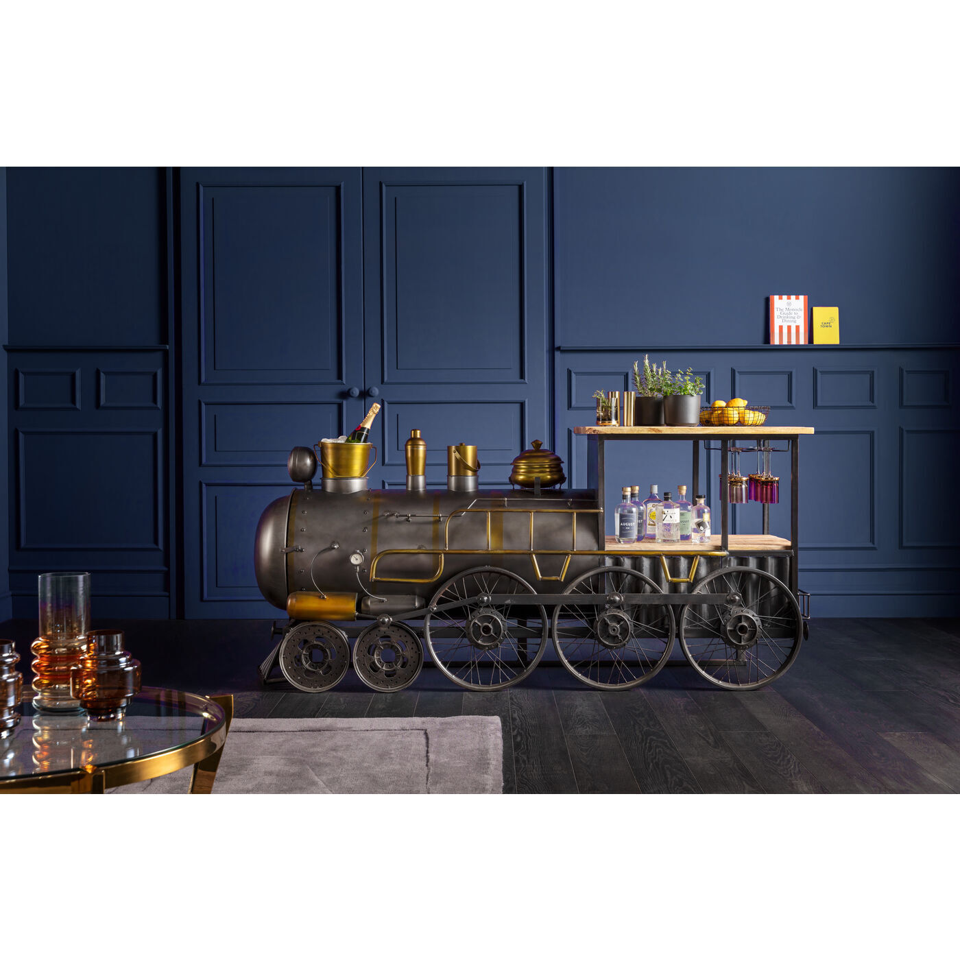 Стойка барная KARE Steam Train 87197