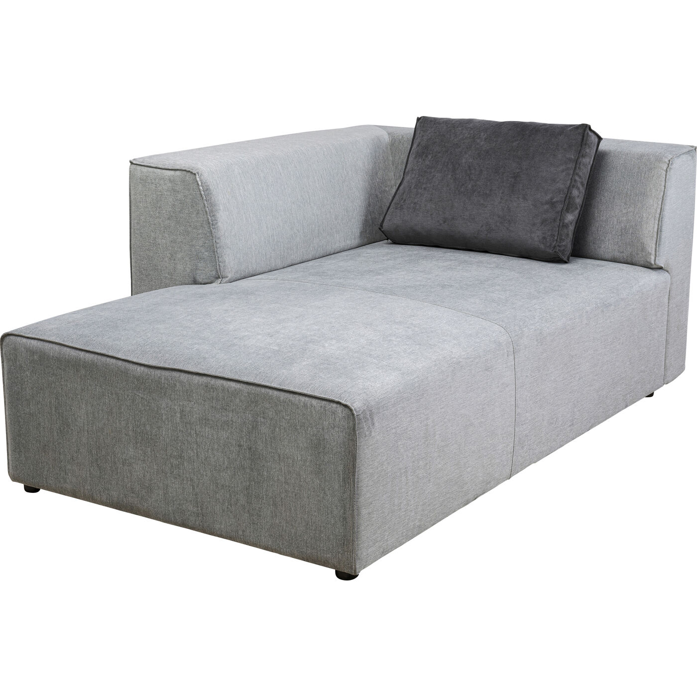 Оттоманка левостороняя Infinity Elements Grey Left KARE 82034