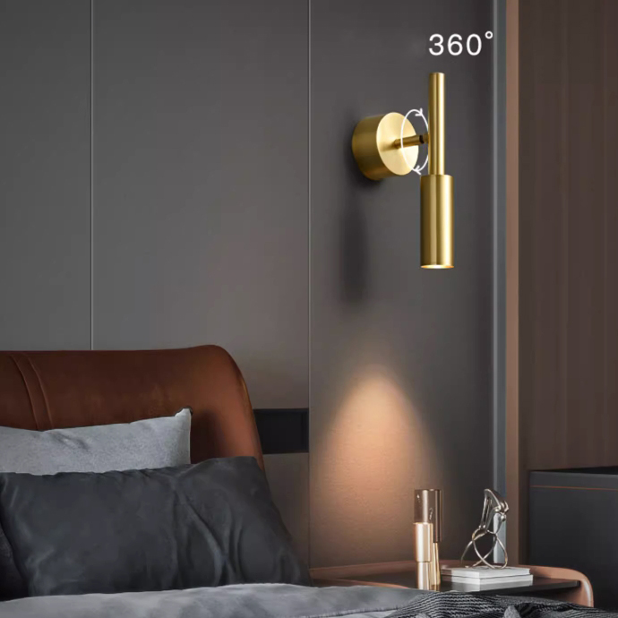 Настенный светильник BERNARD B WALL Brass by ImperiumLoft