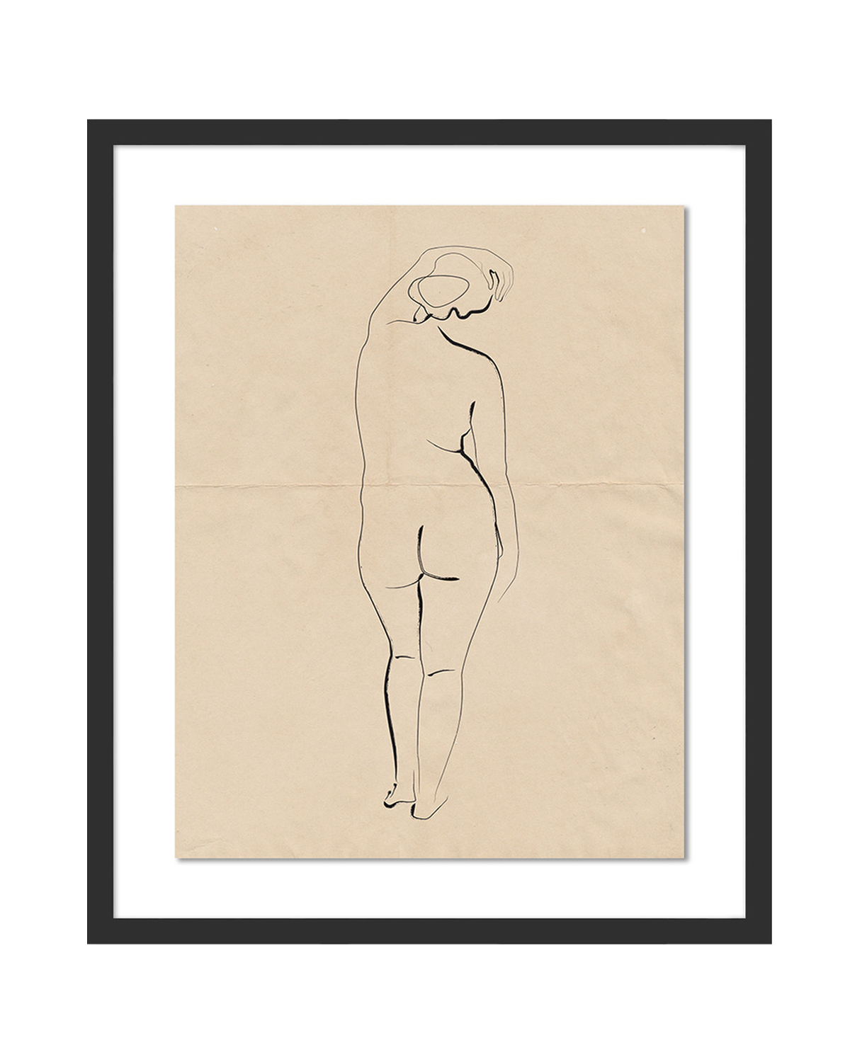 Интерьерный постер Nude Louvre Home DPP360924VHS