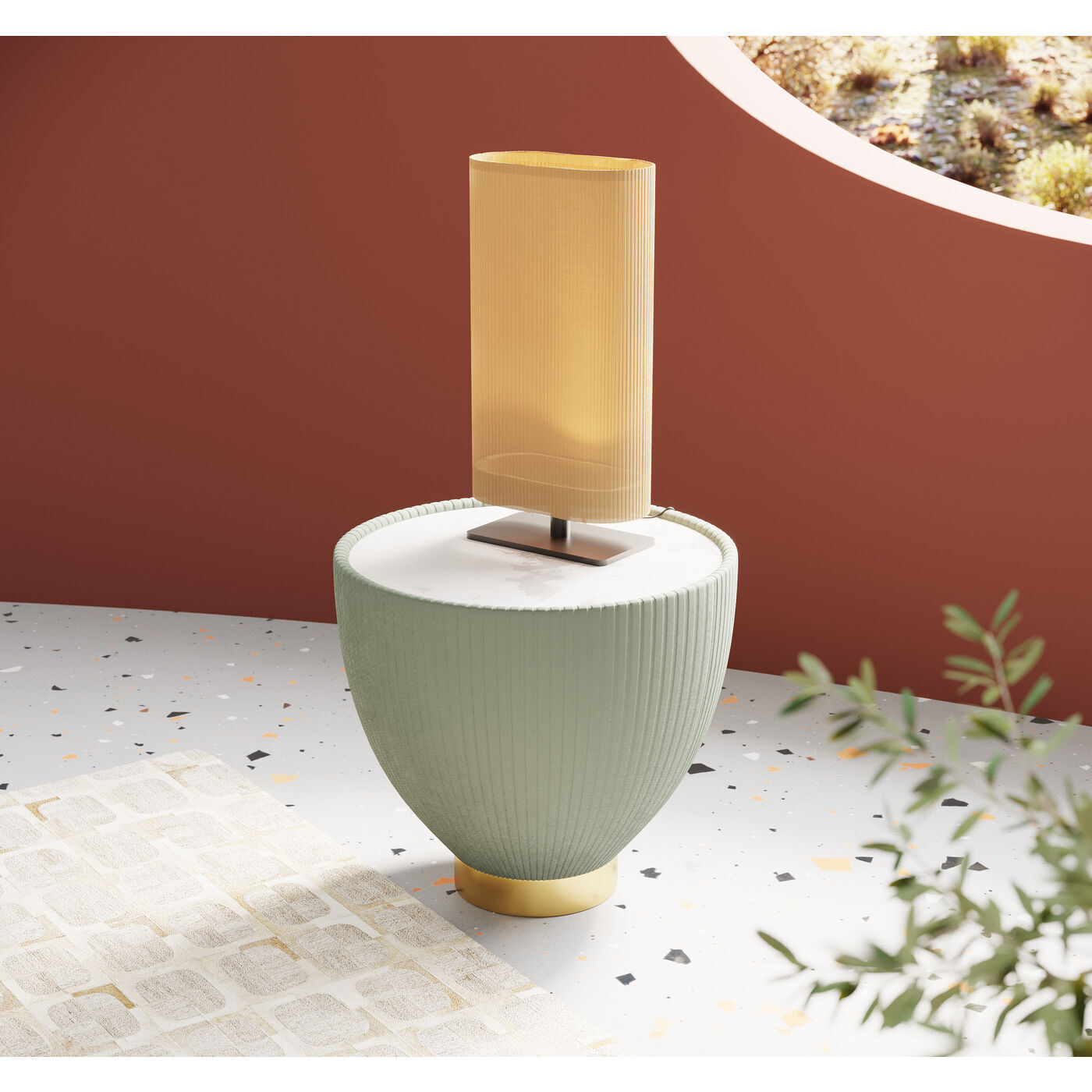 Лампа настольная KARE Soho 55582