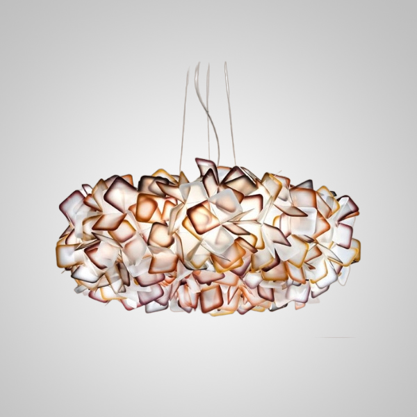 Подвесная люстра CLIZIA D78 Orange by ImperiumLoft