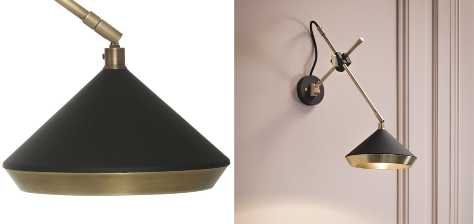 Бра Bert Frank SHEAR SHEAR WALL LIGHT Черный by ImperiumLoft