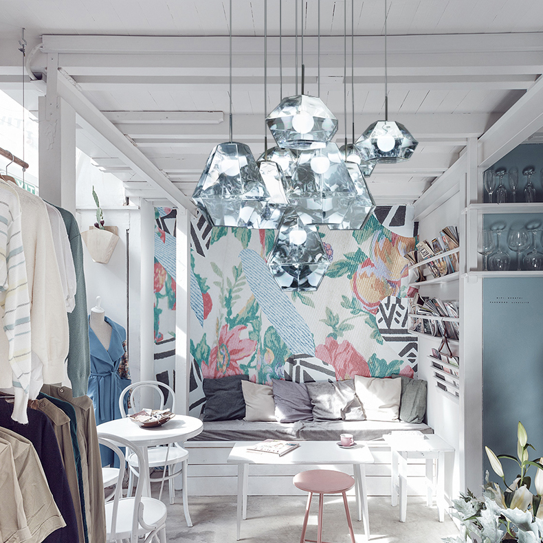 Подвесной светильник TomD Cut Pendant Light B Gold by ImperiumLoft