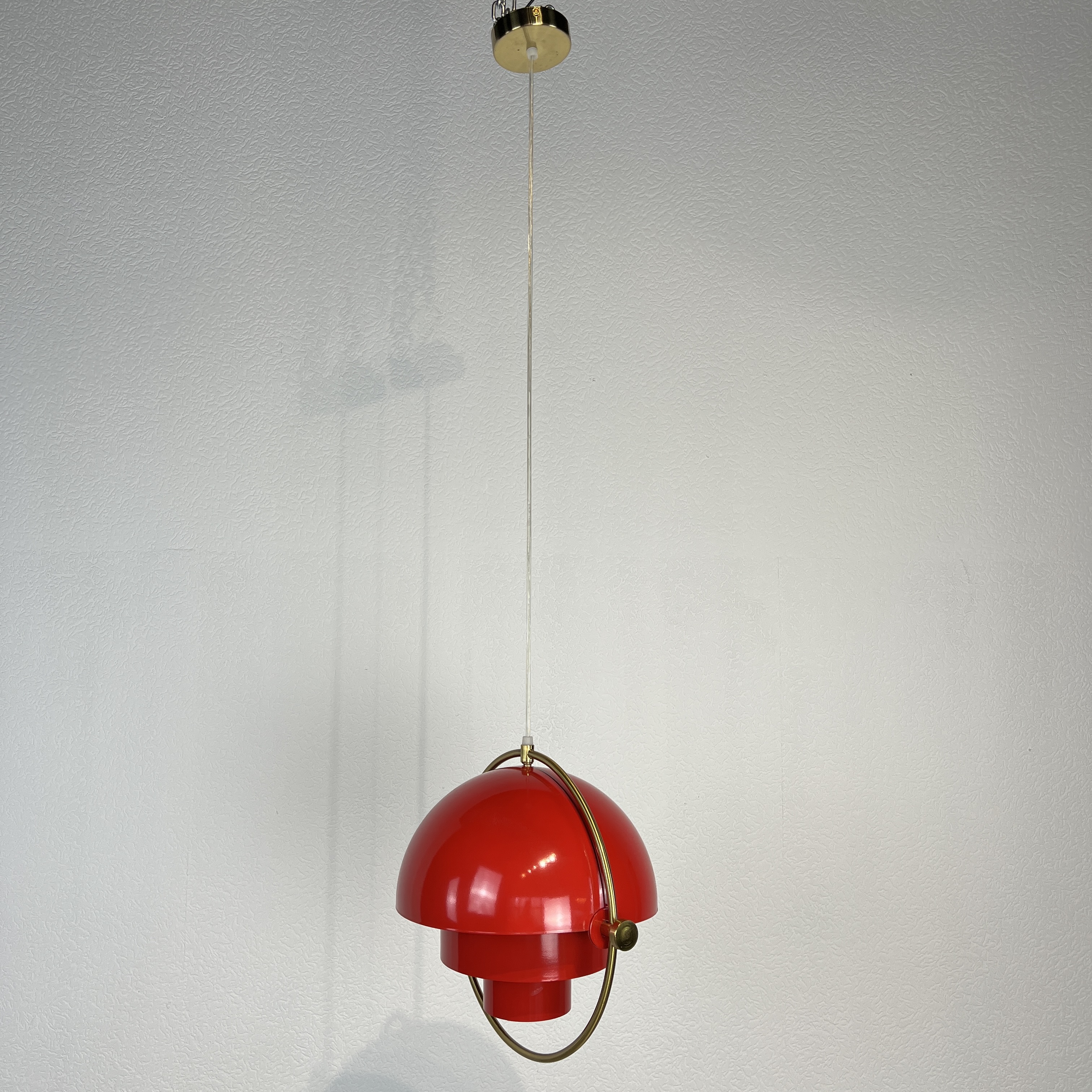 Люстра Louis Weisdorff Gubi Multi-Lite Pendant Red By Imperiumloft